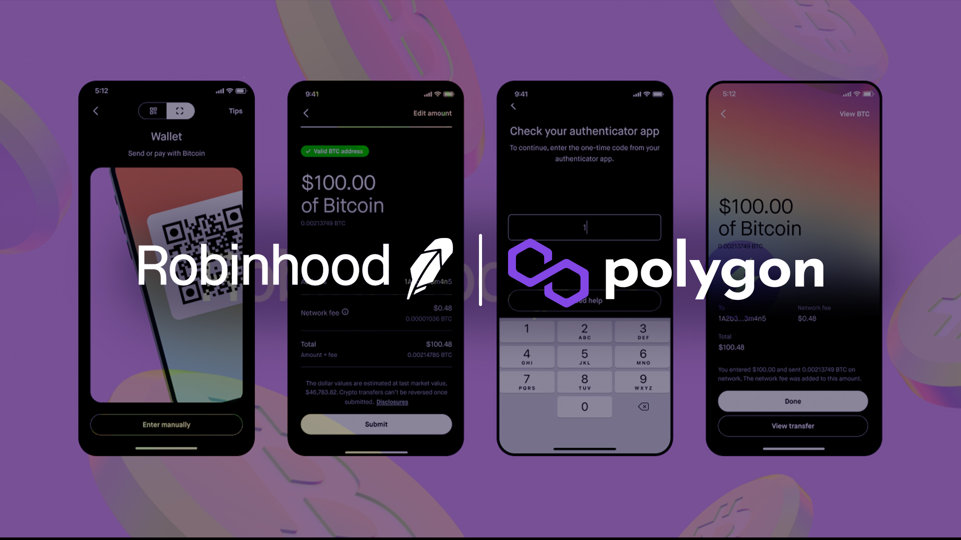 Robinhood and Polygon Wallet