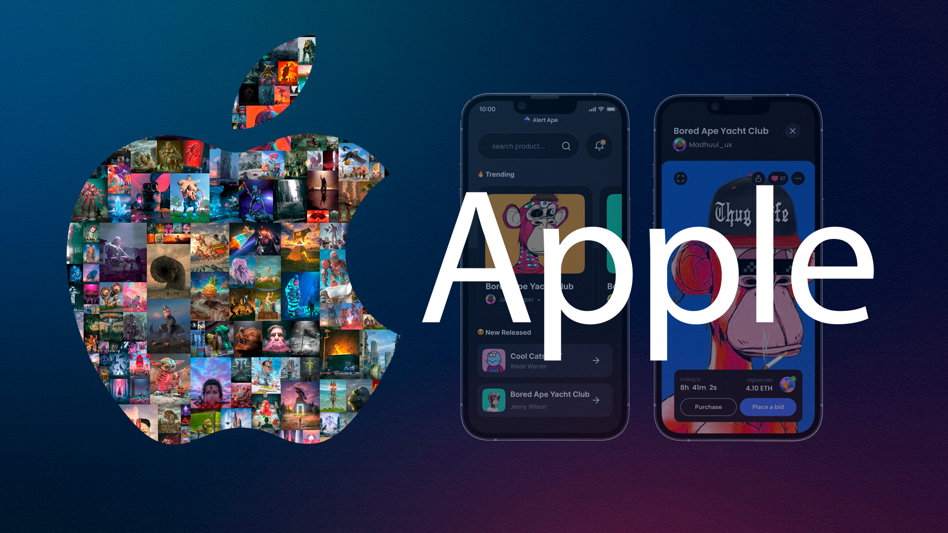 Apple allows NFT sale and 30% comission in App Store