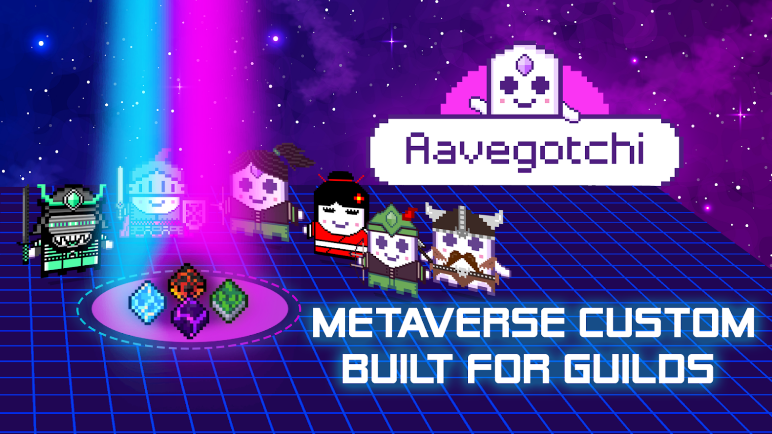Aavegotchi is a popular metaverse game by Pixelcraft Studio.