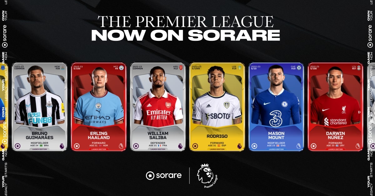 Sorare partners with Premier League.