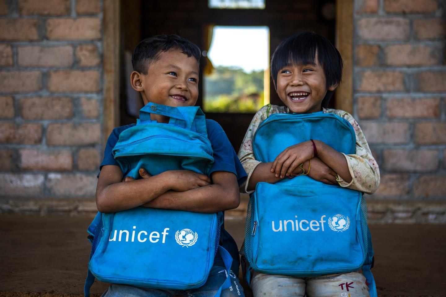 UNICEF is working to protect the rights of children.