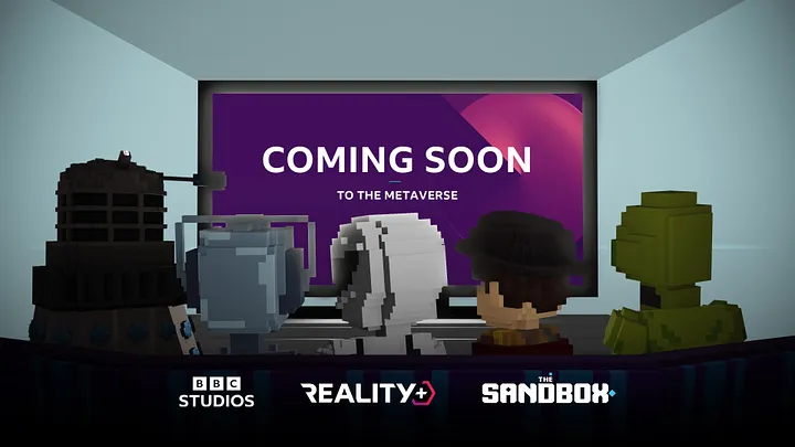 BBC partnered with The Sandbox and Reality+.