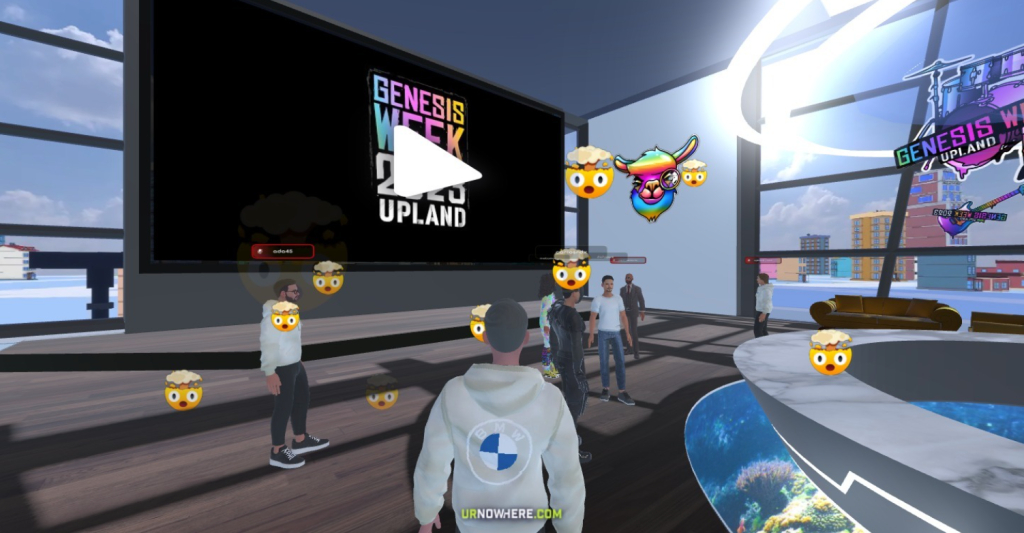 Upland and Nowhere create metaverse cafes.