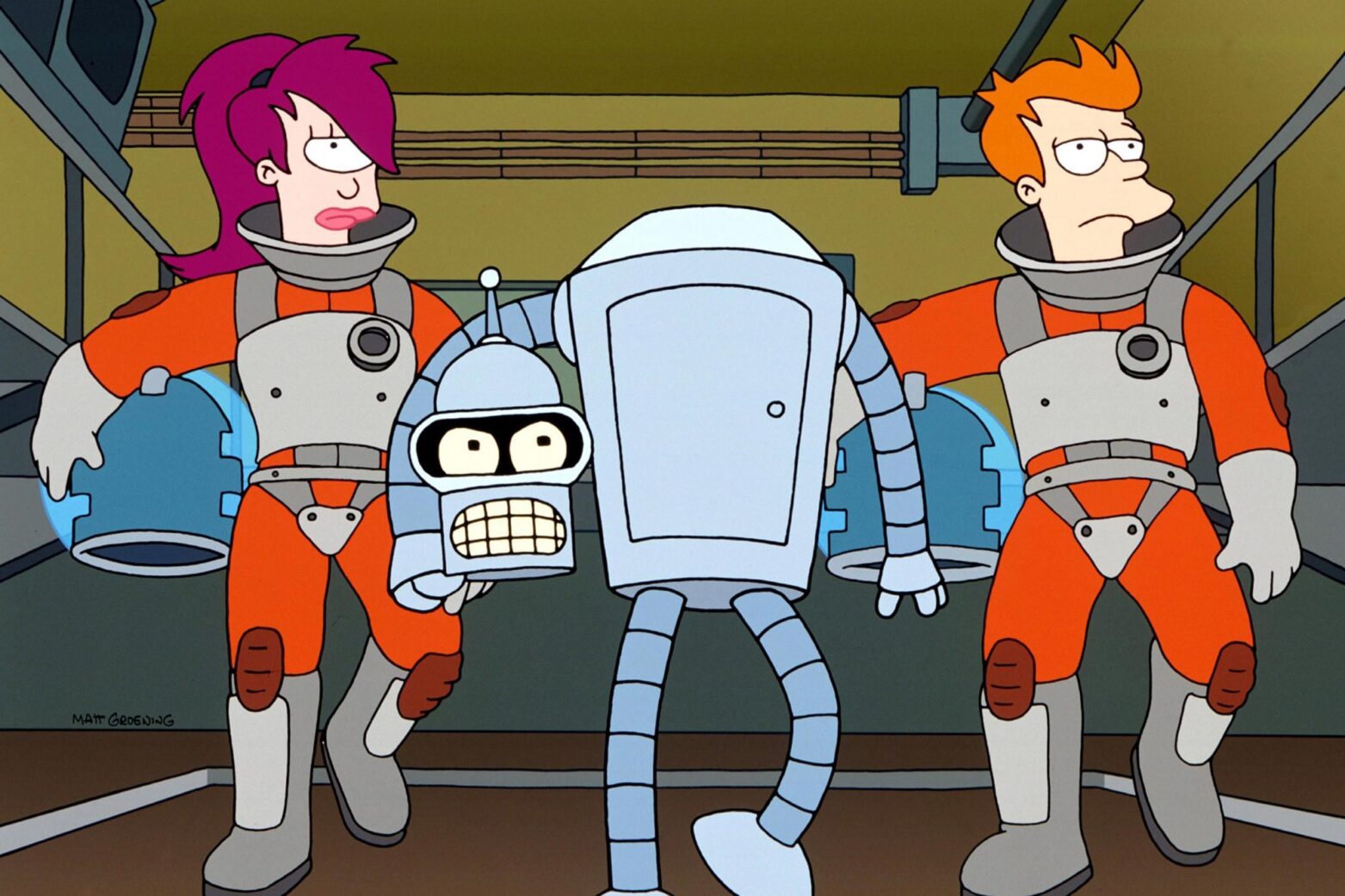 Futurama focuses on NFTs and cryptocurrencies.